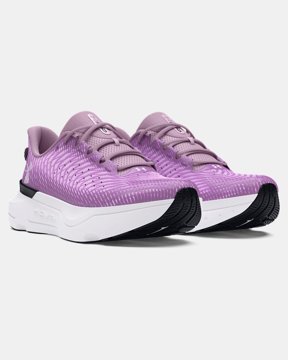 Women's UA Infinite Pro Running Shoes in Purple image number 3